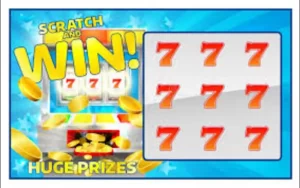 Instant win scratch cards image